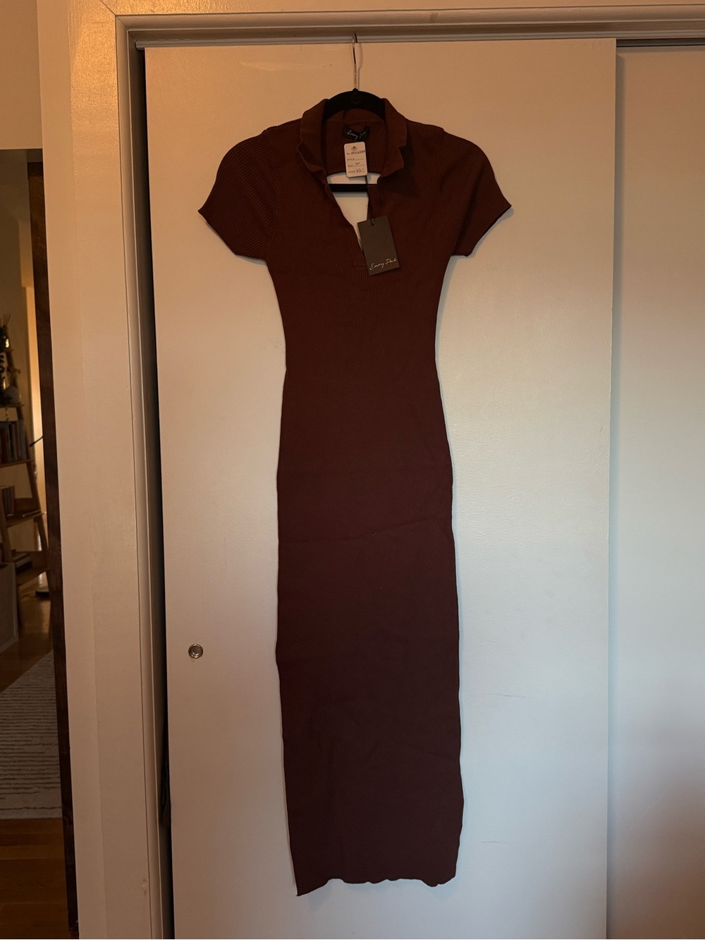 Emory Park Dress in Deep Brown